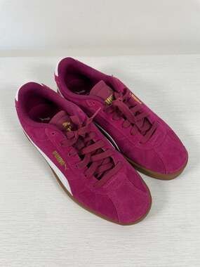 PUMA Club II Era Women's Sneakers in Festival Fuchsia/White